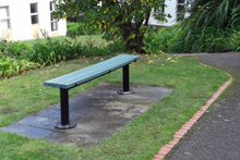 Wakefield bench Royal NZ Police College